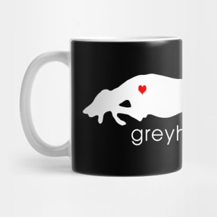 Running greyhound Mug